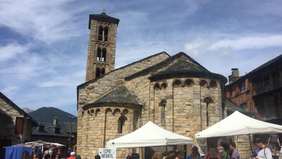 La Fira Internacional del Formatge, que se celebra a Taüll.