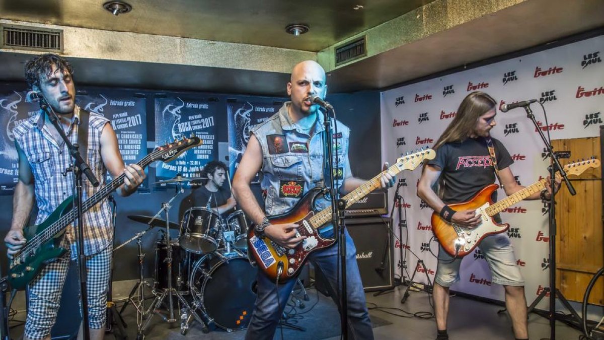 The Innerfogs, ganadores del Pepe Marín Rock Festival 2017.