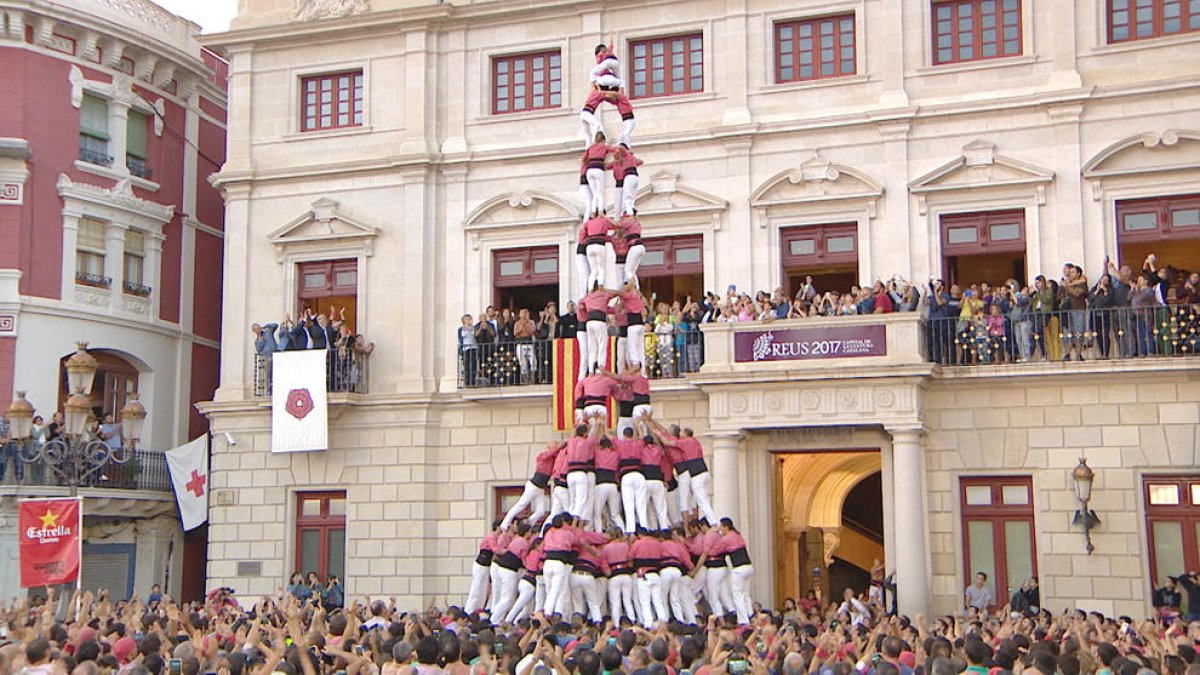 Imatge d’una diada castellera celebrada a Reus, en una edició anterior.