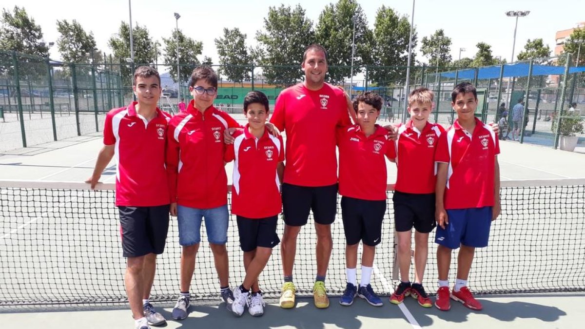 L’infantil del Sícoris, campió de la Lliga Catalana de tenis