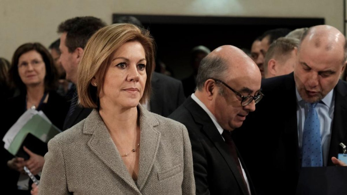 La secretària general del PP, María Dolores de Cospedal.