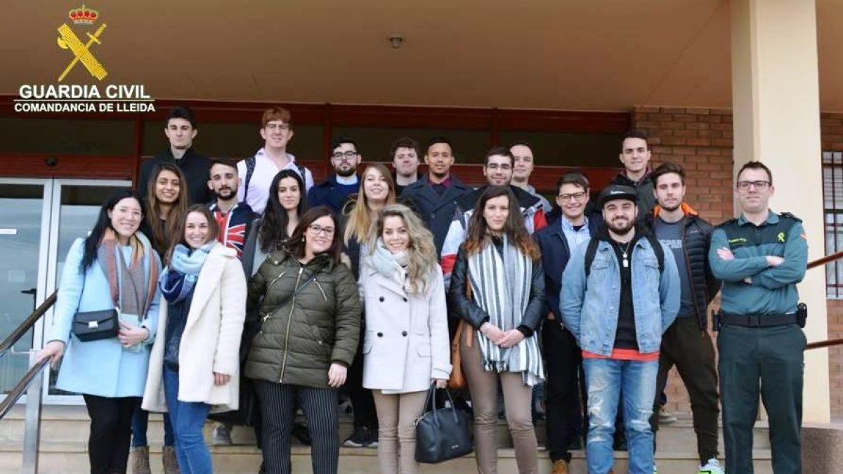 La formació es va fer dimarts a la comandància de Lleida.