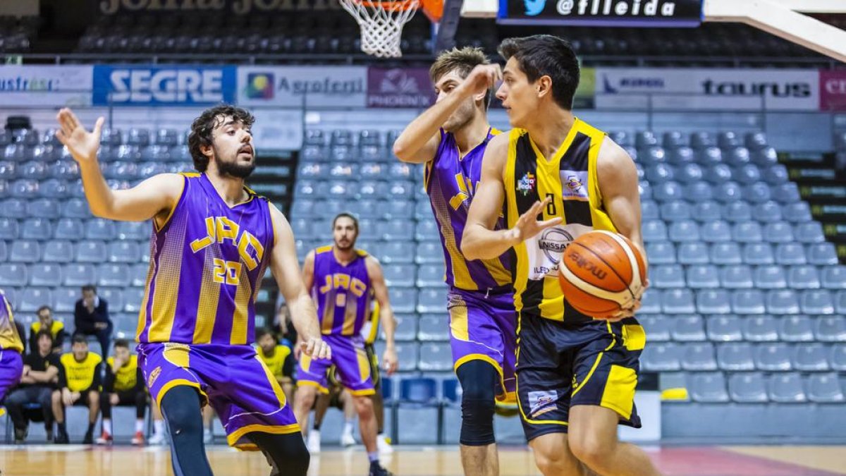 Albert Lafuente fue uno de los destacados del partido.