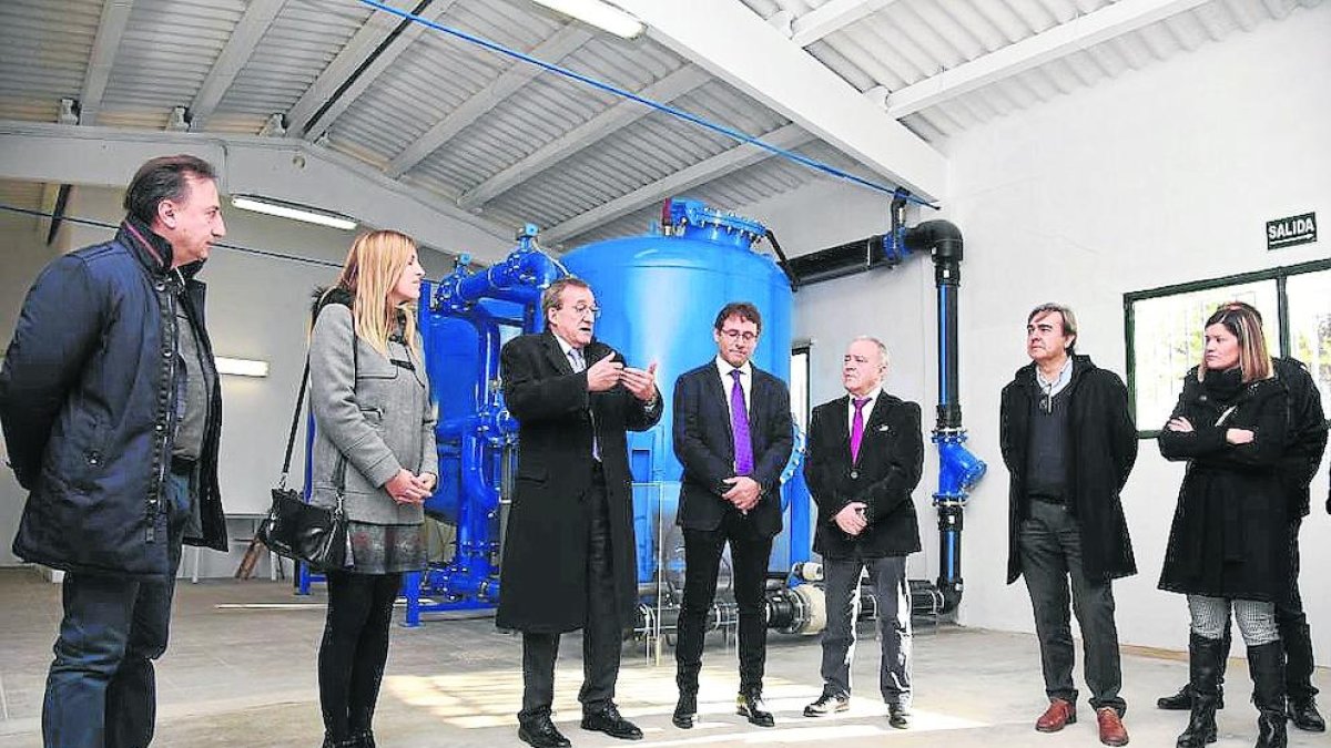 Las autoridades visitaron las instalaciones de Saidí.