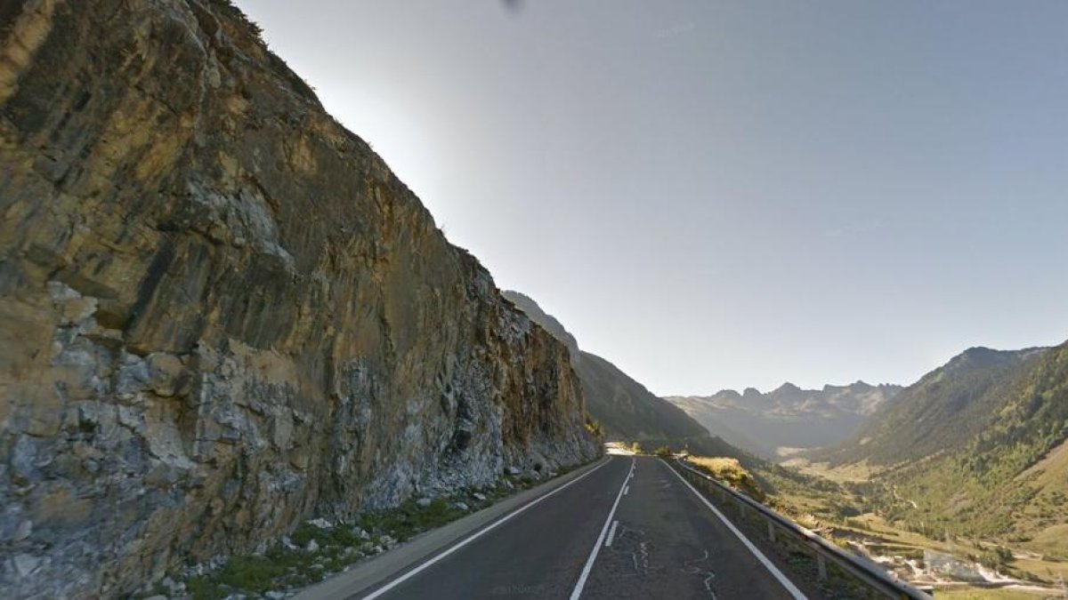 La C-28 a la zona on s’actuarà en els pròxims mesos.