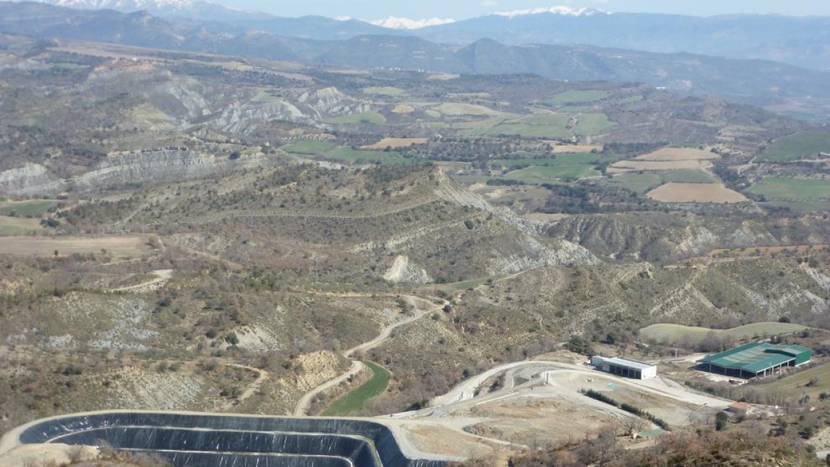 Imagen de archivo del vertedero de Fígols.