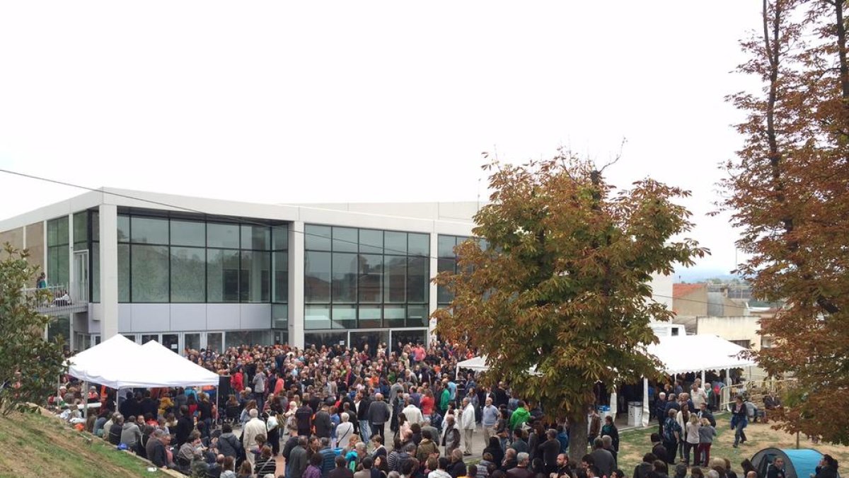 Este espacio acogió la votación en Solsona el 1-O.