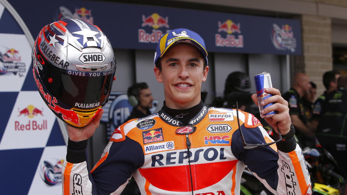 Marc Màrquez da una lección a sus rivales y gana en Austin dominando de principio a fin