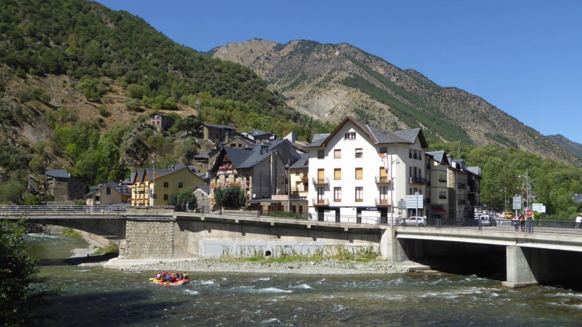 Imatge d’arxiu de Llavorsí, al Pallars Sobirà.