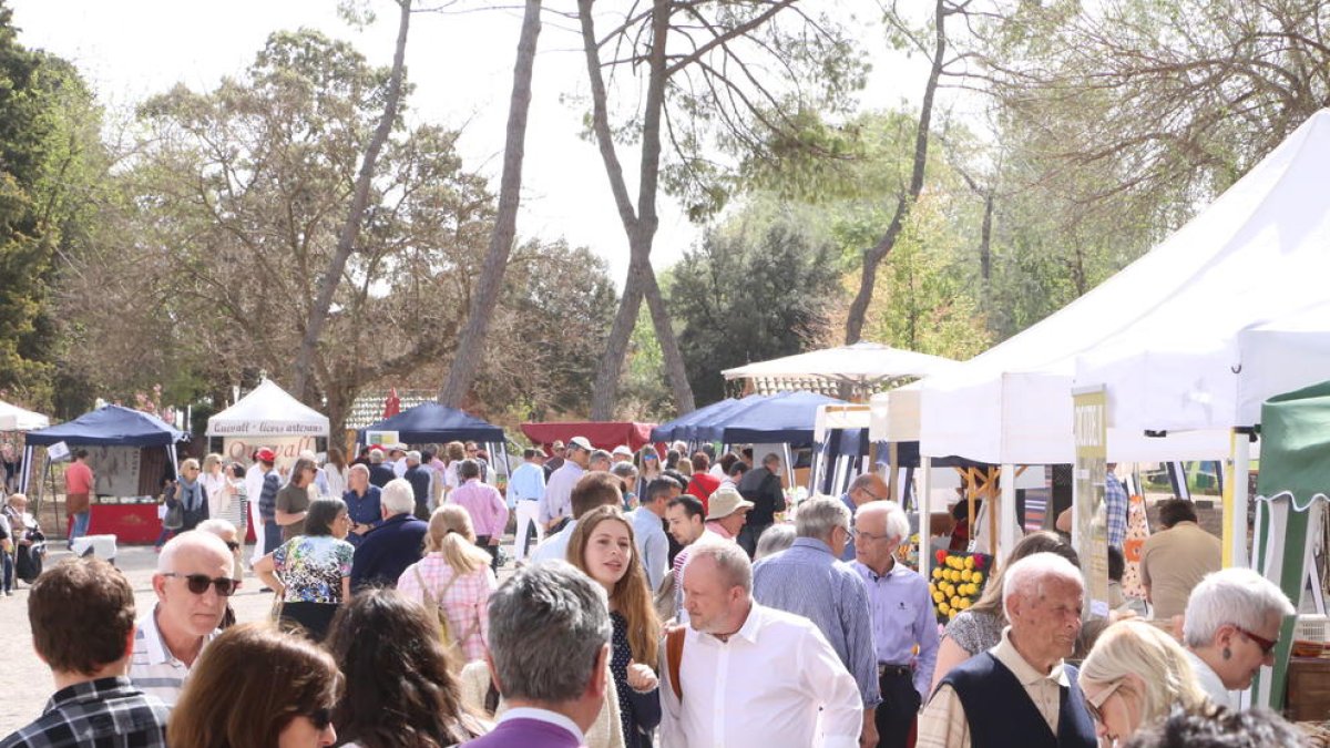 El Aplec del Castell del Remei reunió a más de una veintena de paradas de productos artesanos.