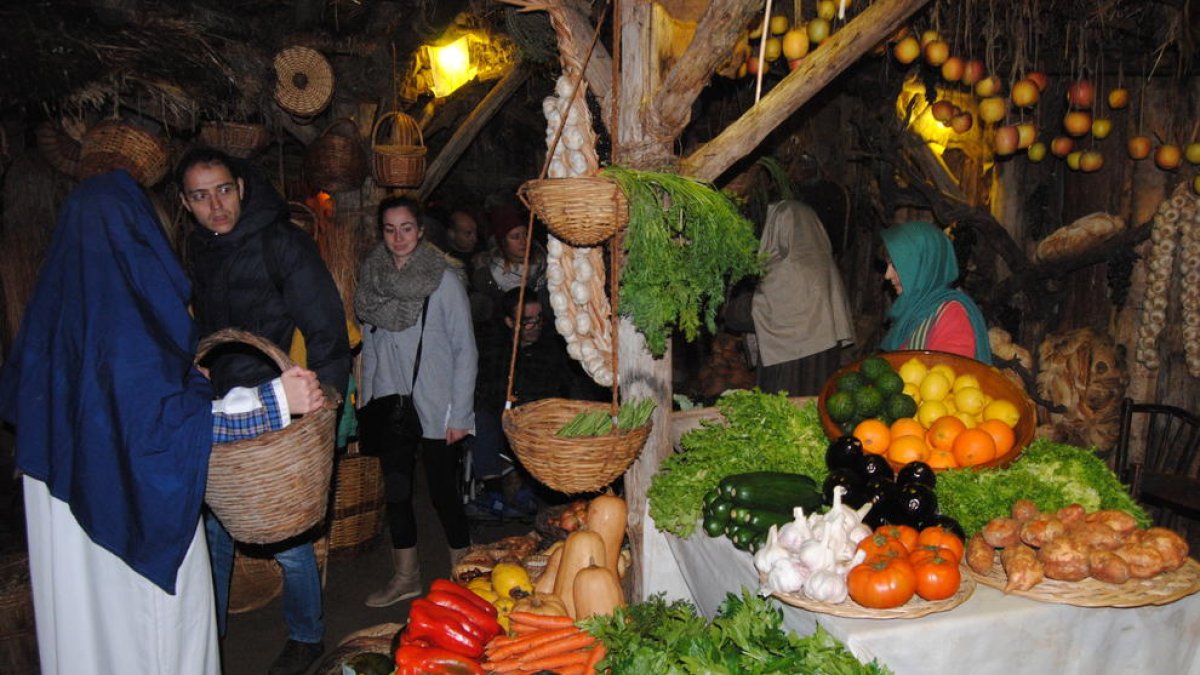 Pessebre Vivent reivindicativo en Linyola