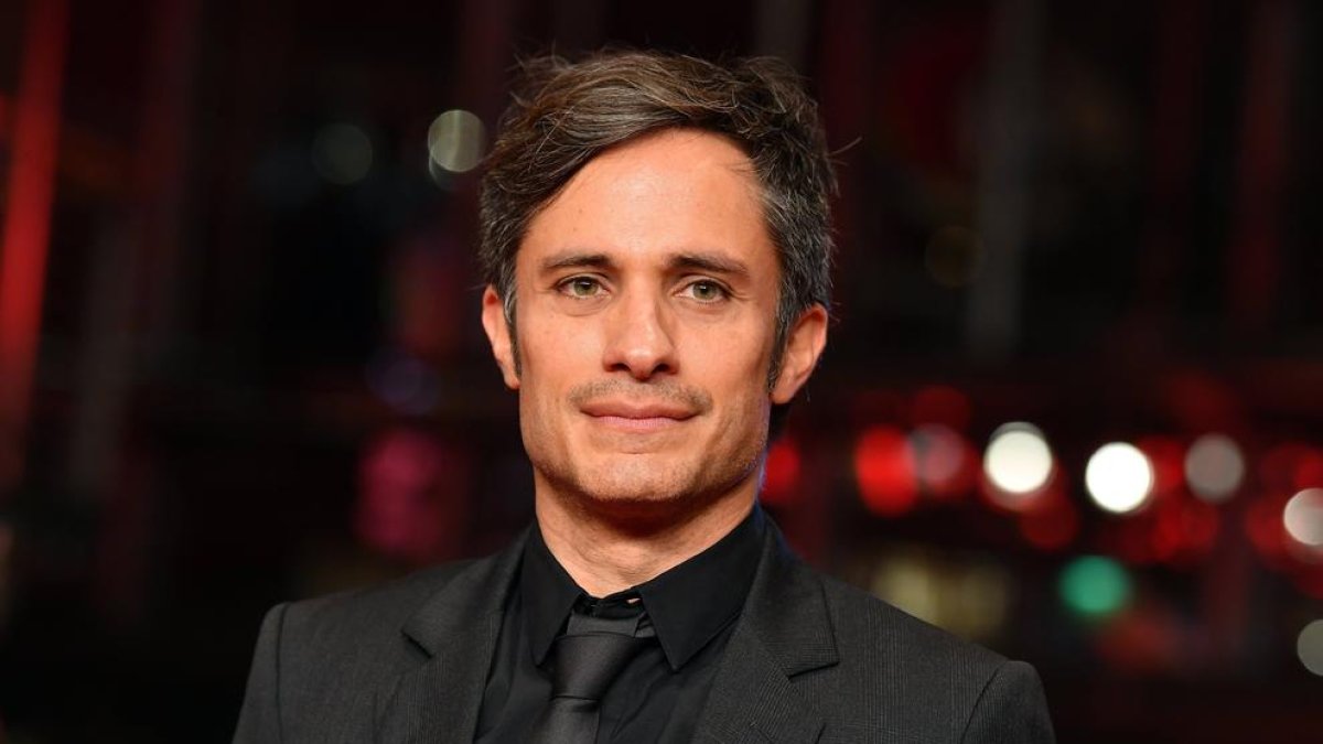 L’actor mexicà Gael García Bernal, ahir a l’arribar al Festival de Cine de Berlín.