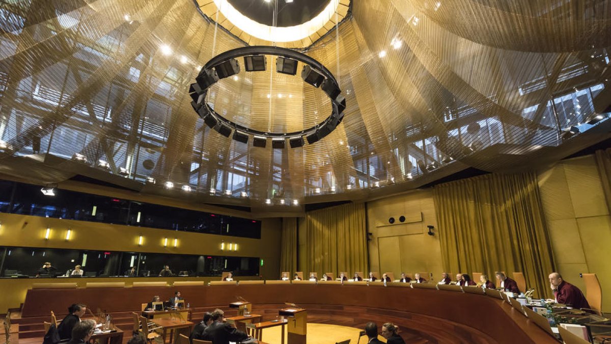 Imatge d’una vista del Tribunal de Justícia de la UE.