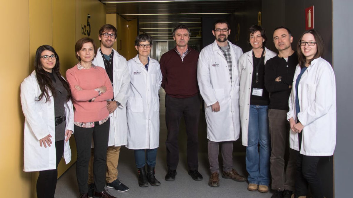 Foto de família del grup d’investigació d’Estrès Oxidatiu de l’IRBLleida.