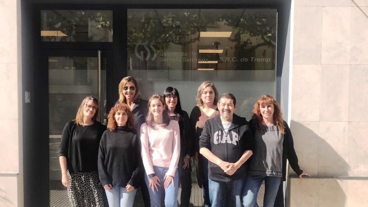 Imagen del equipo de atención multidisciplinar.