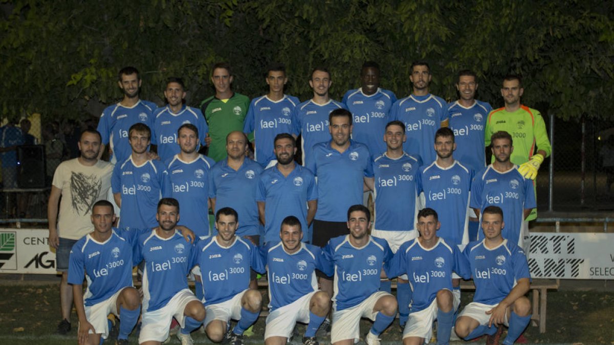 La plantilla del Palau d’Anglesola tiene muchas caras conocidas de la temporada pasada, de la que sigue casi todo el bloque.