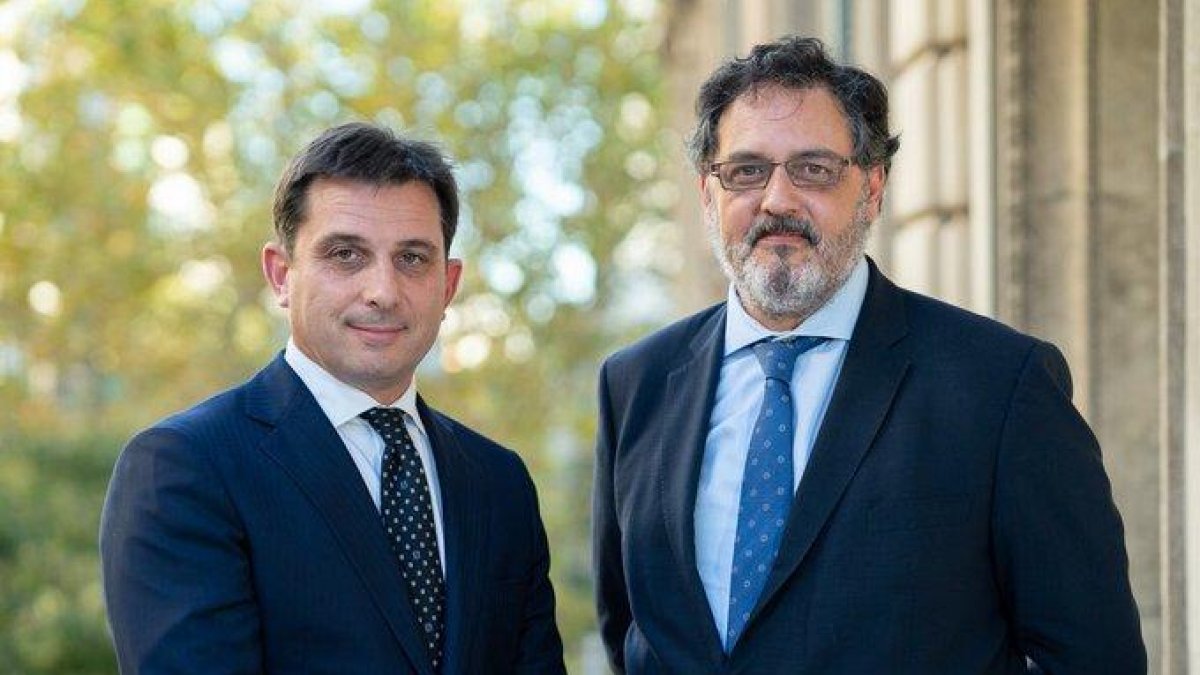 Manel Albiac i Jordi Albareda.