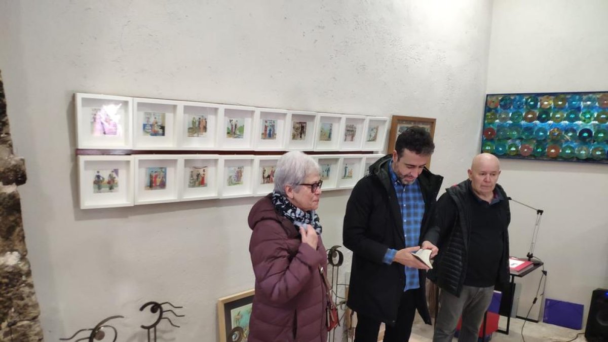 Inauguració de l’Antic Forn d’Àger com a espai expositiu.