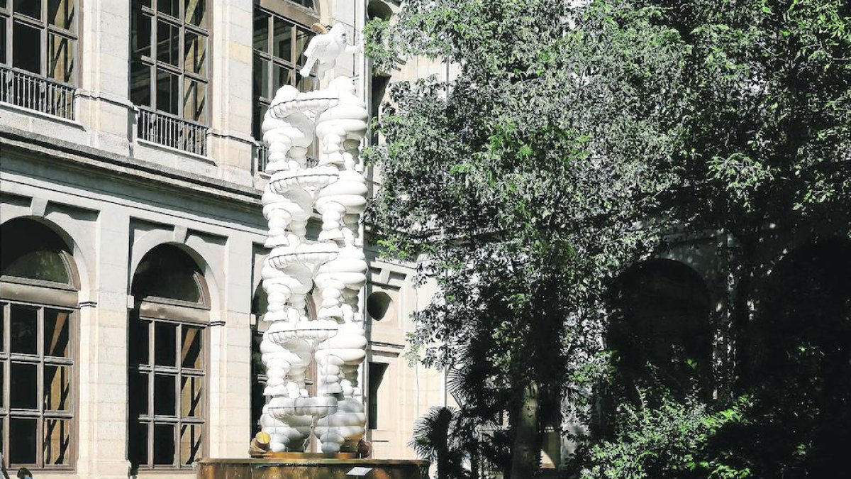 Imagen de una de las obras de Pazos, ‘Cupito..., ¿Y por qué no?’.