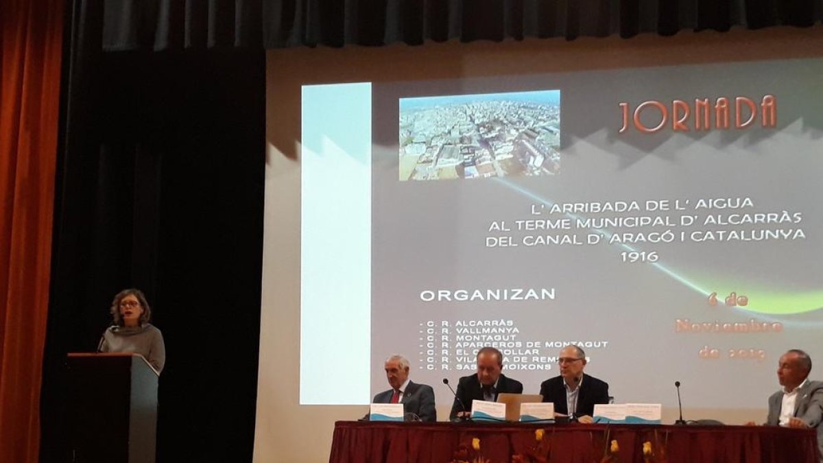 Pascual, ahir a l’acte sobre l’Aragó i Catalunya a Alcarràs.