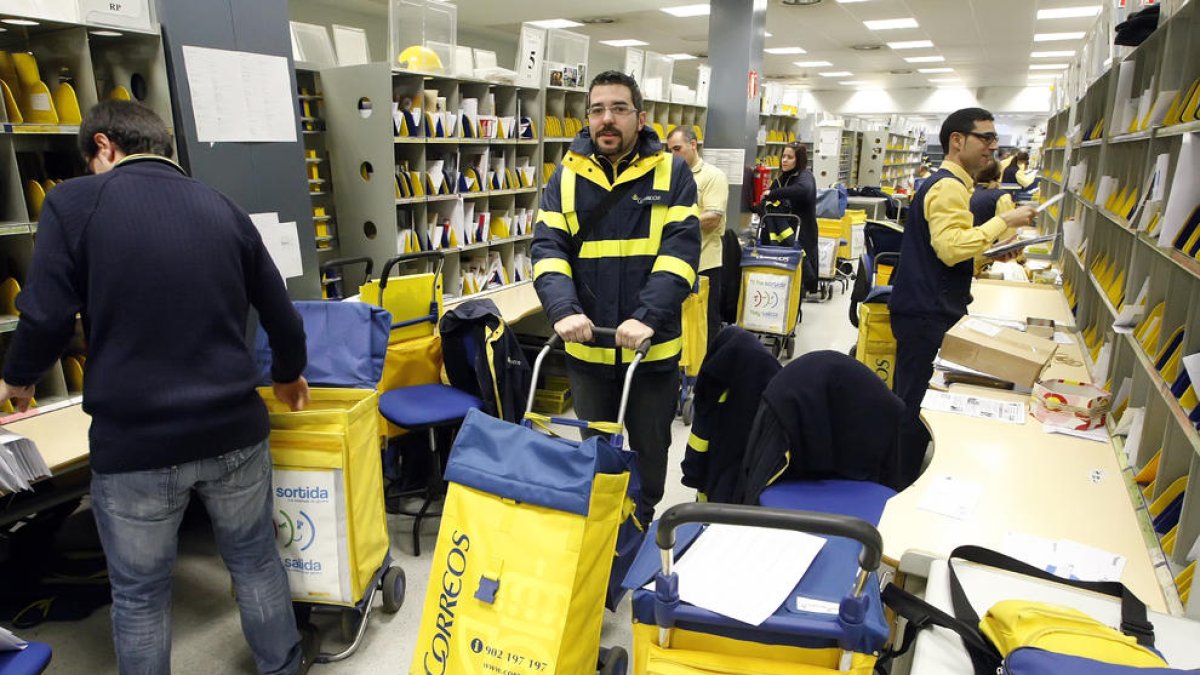 Imatge d’arxiu de l’oficina de Correus de Pardinyes.