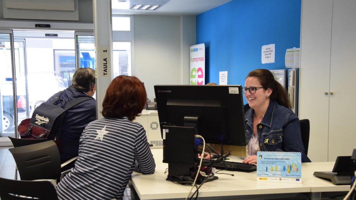 Imagen de la oficina del SOC en La Seu d’Urgell.
