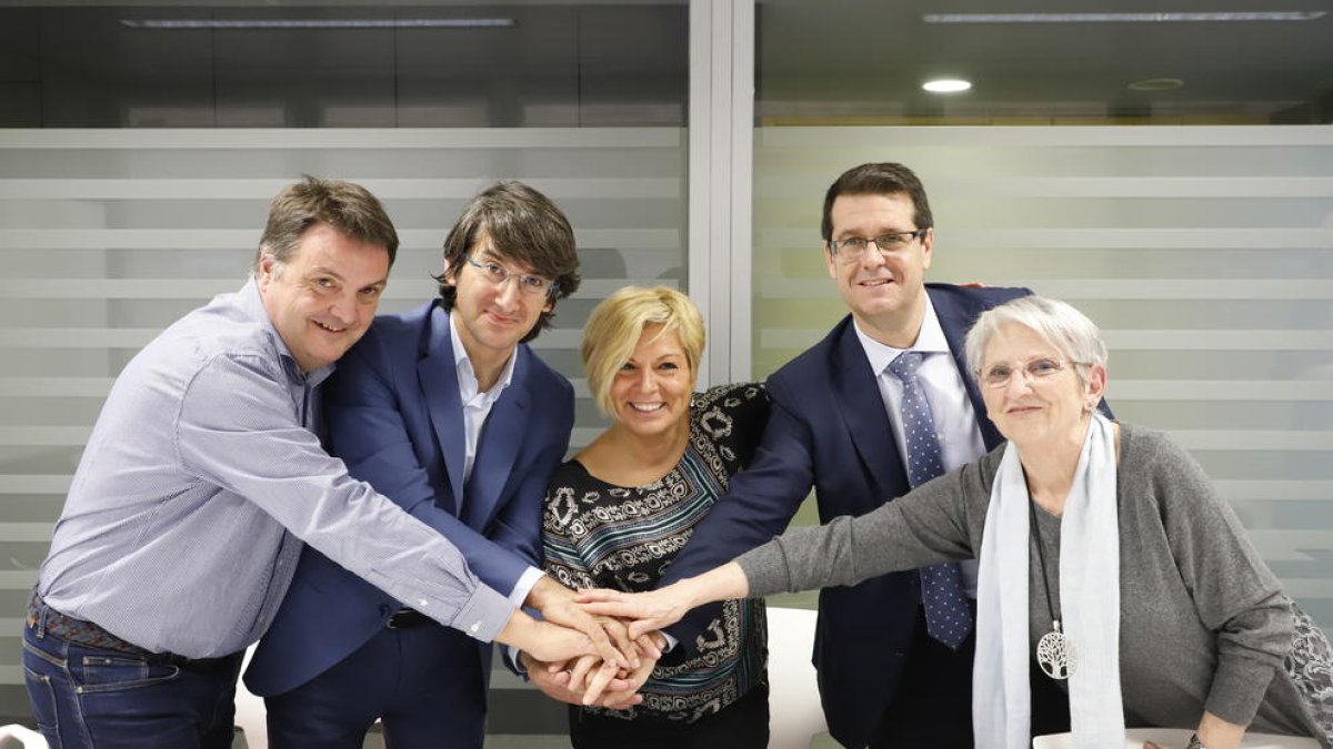 Mamapop, La Caixa e IRBLleida rubricaron de nuevo su colaboración