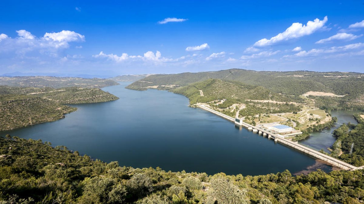 Actualment es redacta el pla director de l’embassament de Rialb que ha d’estar a punt en un any.