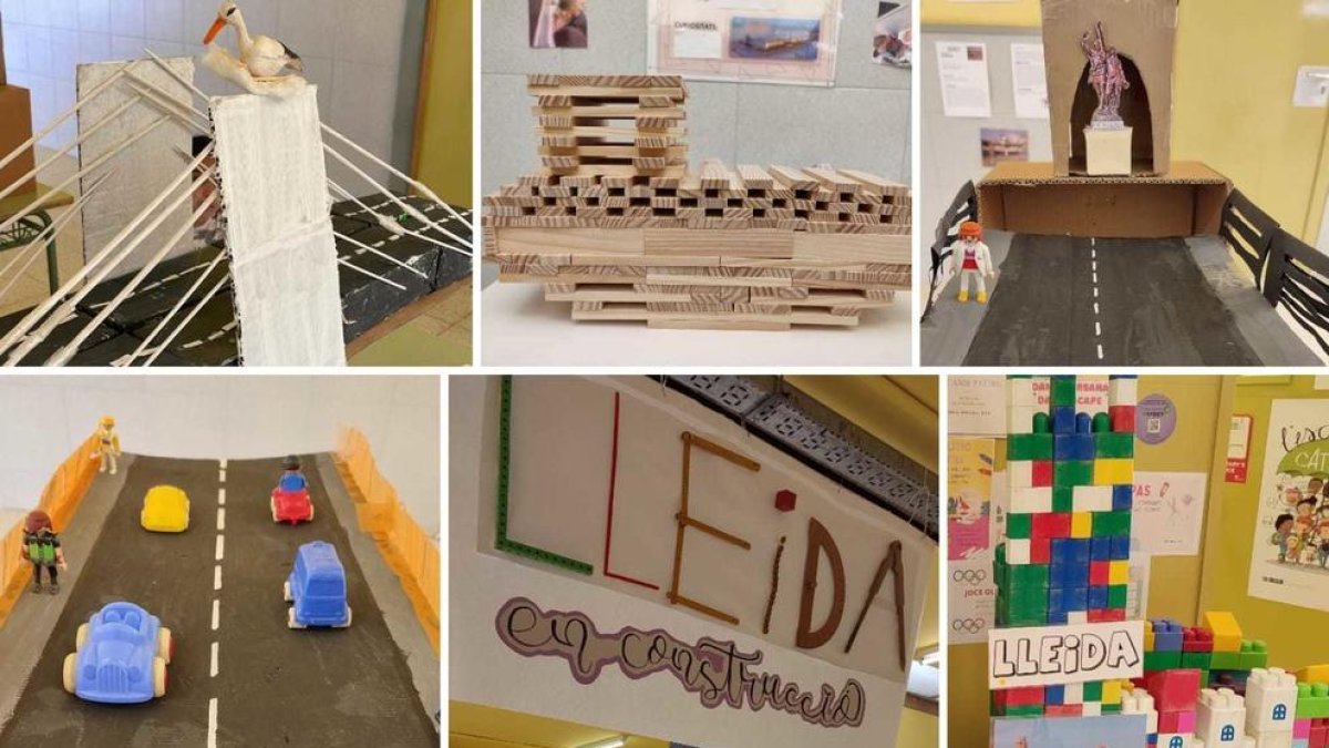 'Jornada matemática: Lleida en construcción' de la escuela Joan Maragall de Lleida