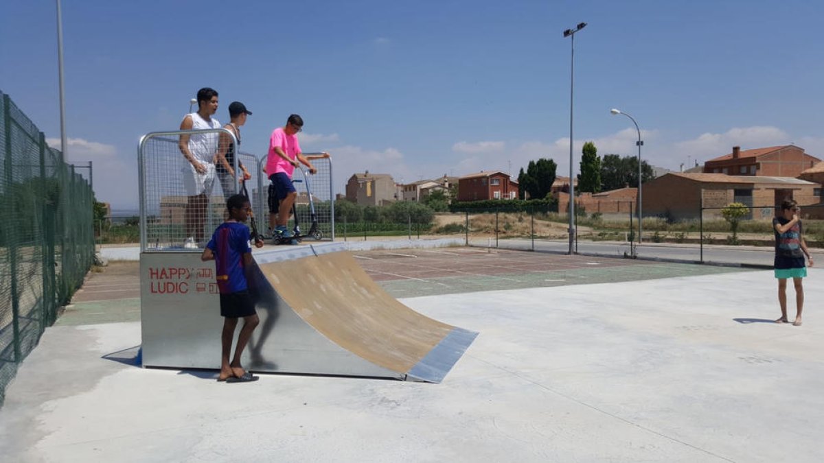 La nueva pista se abre hoy al público.