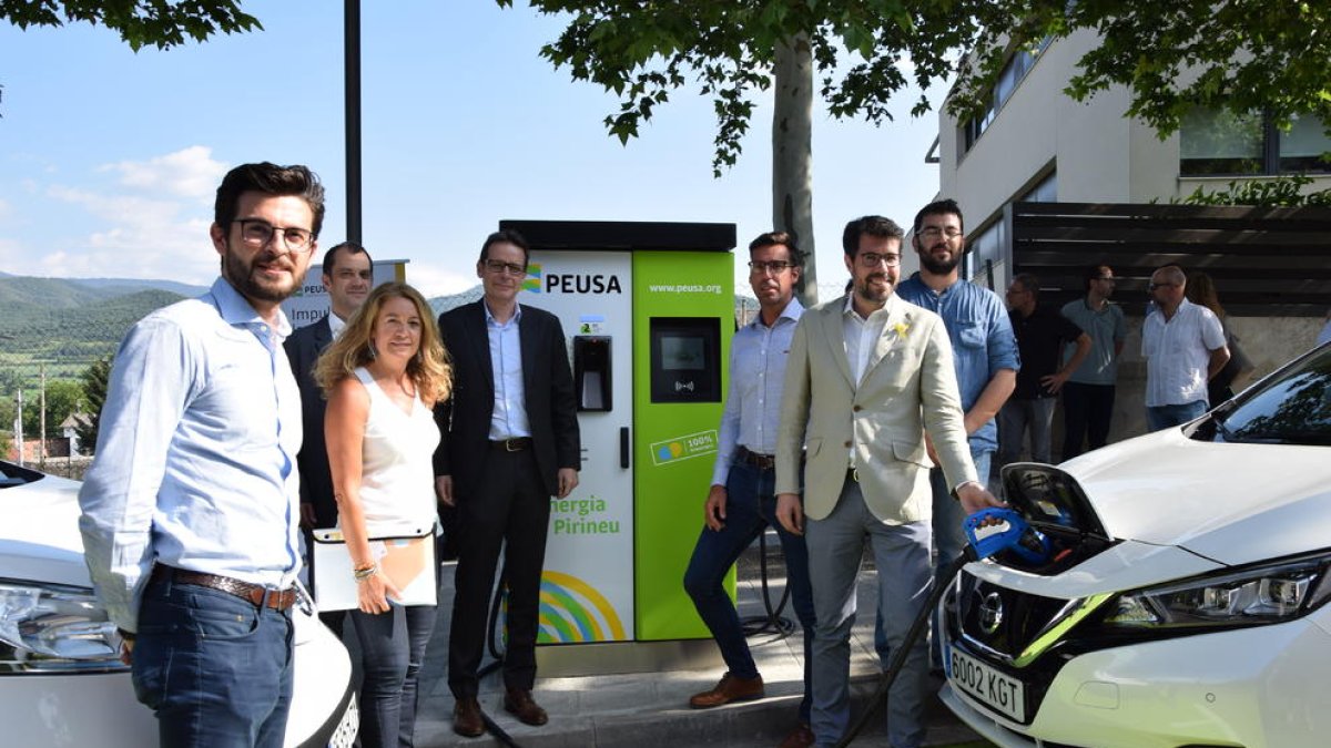 Nuevos puntos de conexión para vehículos eléctricos en La Seu.