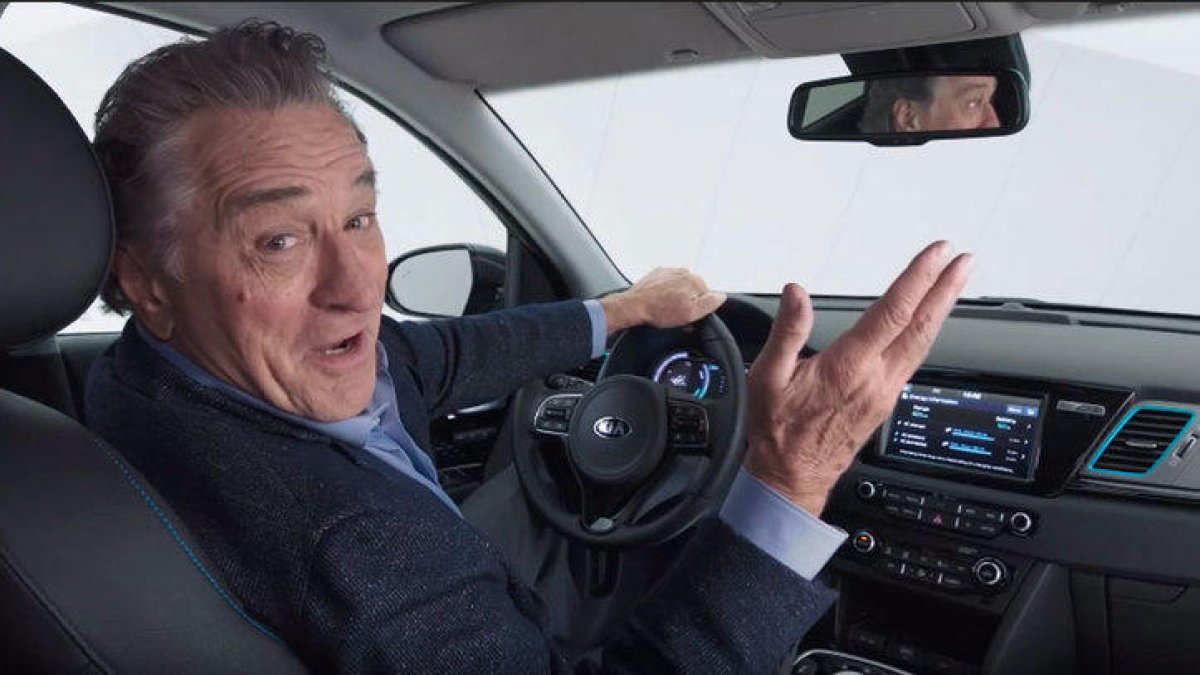 Robert De Niro en ple anunci.