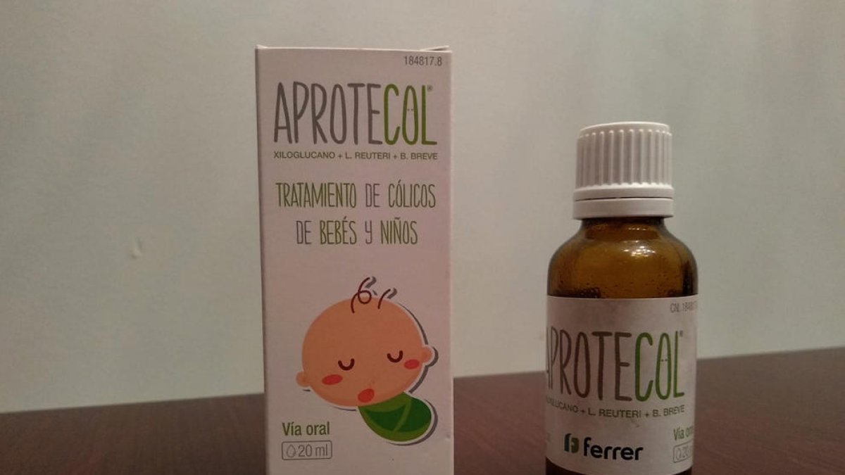 Imagen de un envase de Aprotecol.