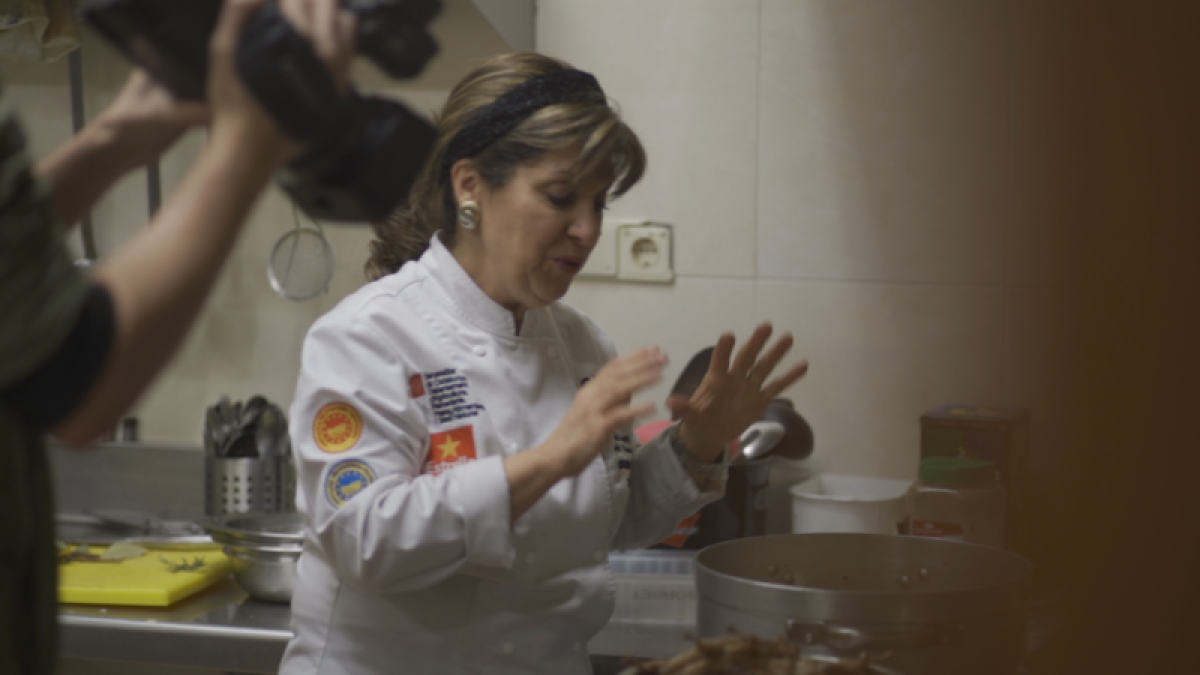 Carme Mora, del restaurant Els Fogons de la Carme de Cervià.