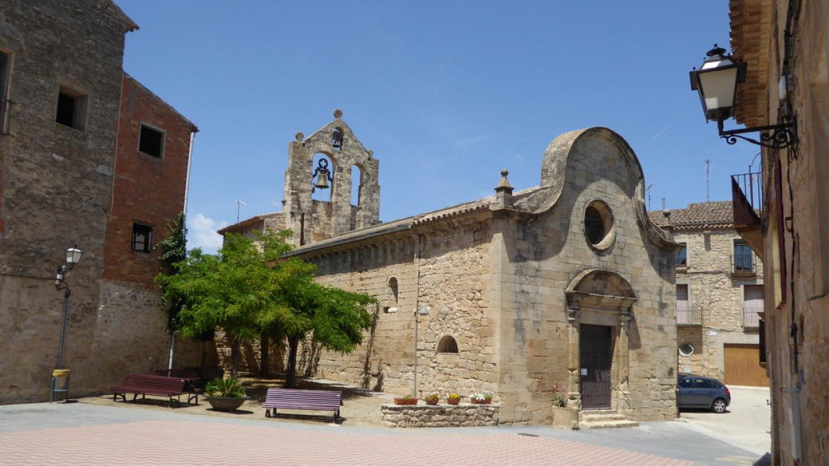 Vista de Fulleda, un poble beneficiari d’aquests ajuts.
