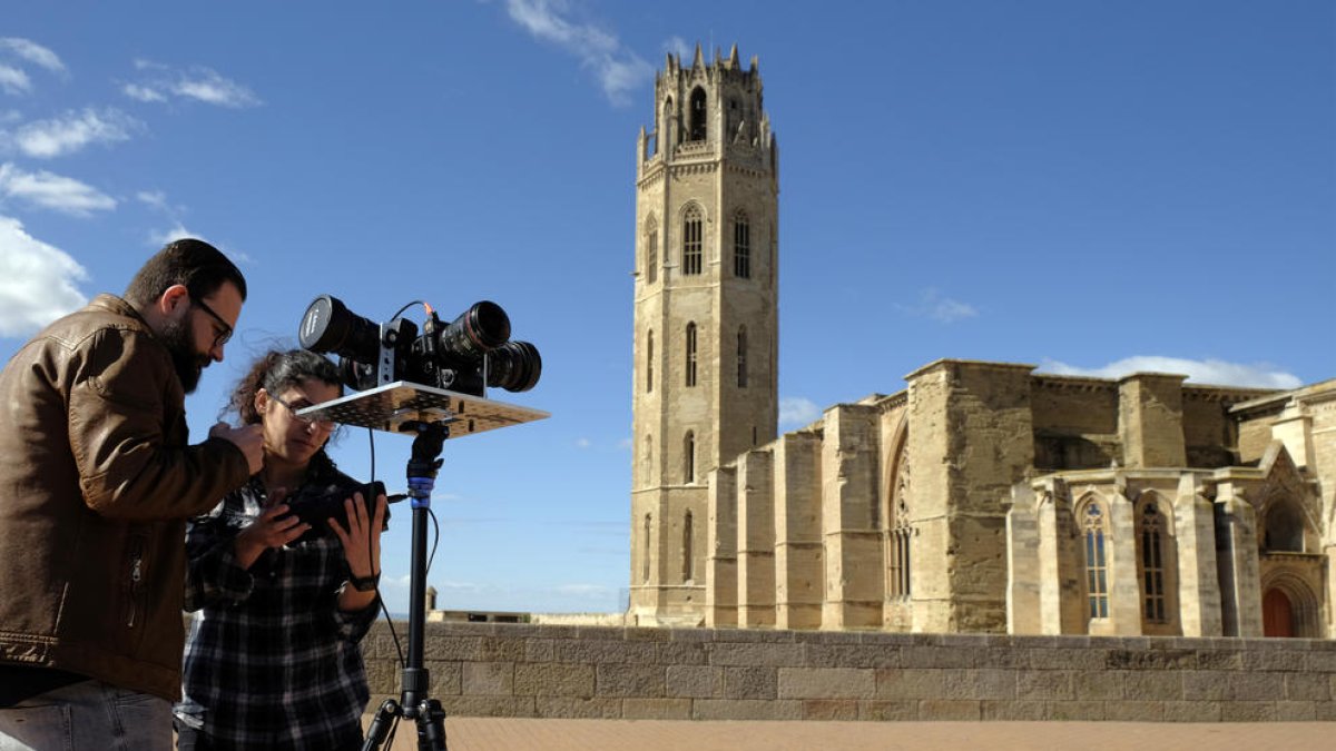 Un momento del rodaje del programa ‘Un país mágico’ que se emitirá próximamente en La 2.
