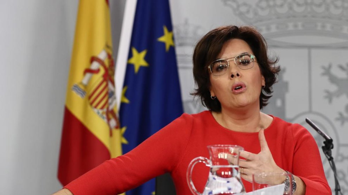 Sáenz de Santamaría assegura que