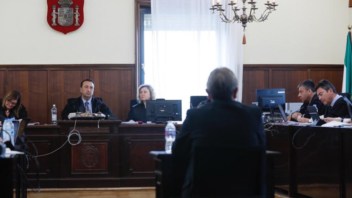 El exconsejero de Empleo de la Junta durante su declaración.