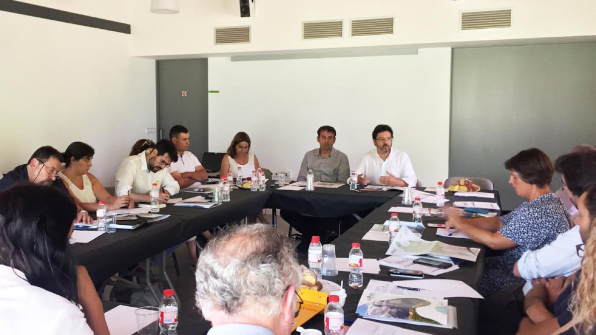 La reunión de Gavín con los alcaldes del Alt Urgell.