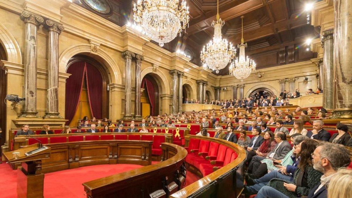 El Parlament celebrarà un ple dimecres a les 10h per debatre les resolucions de JxCat, ERC i CUP