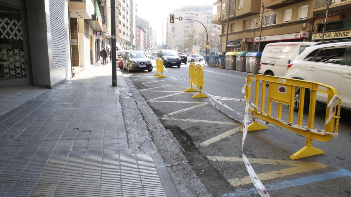 Imatge d’un tram d’Alcalde Porqueres.