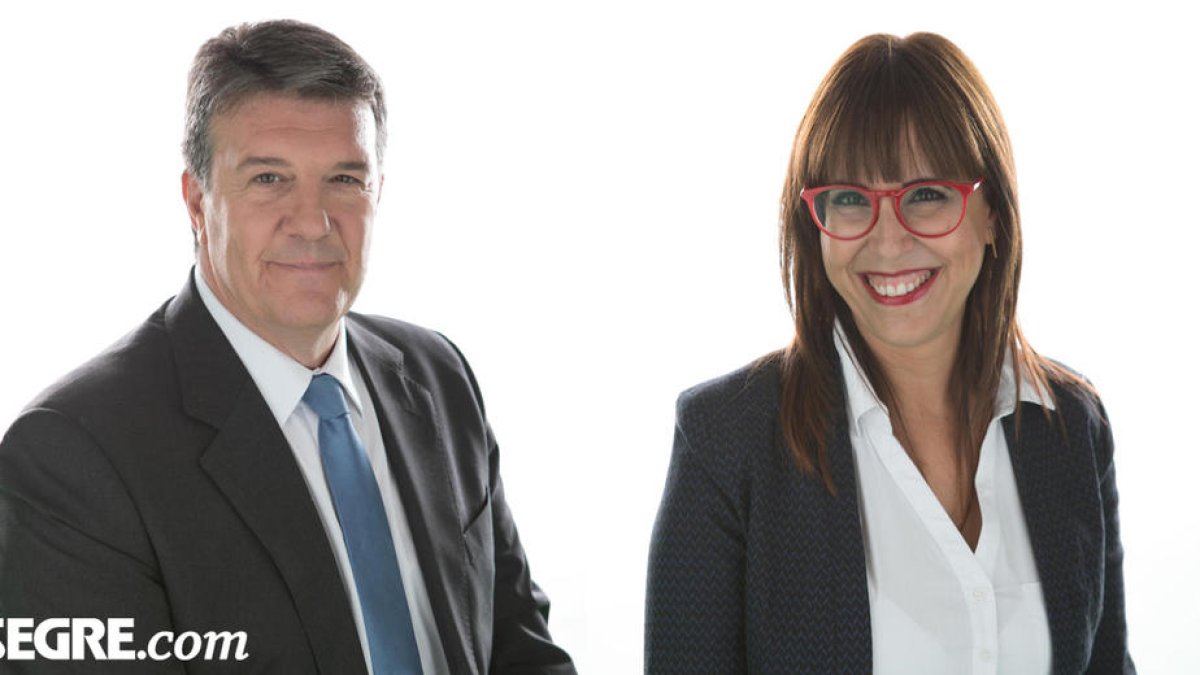 Mariví Chacón s'acomiada de 'Cafeïna' i Santi Roig de 'Lleida al dia' a Lleida TV