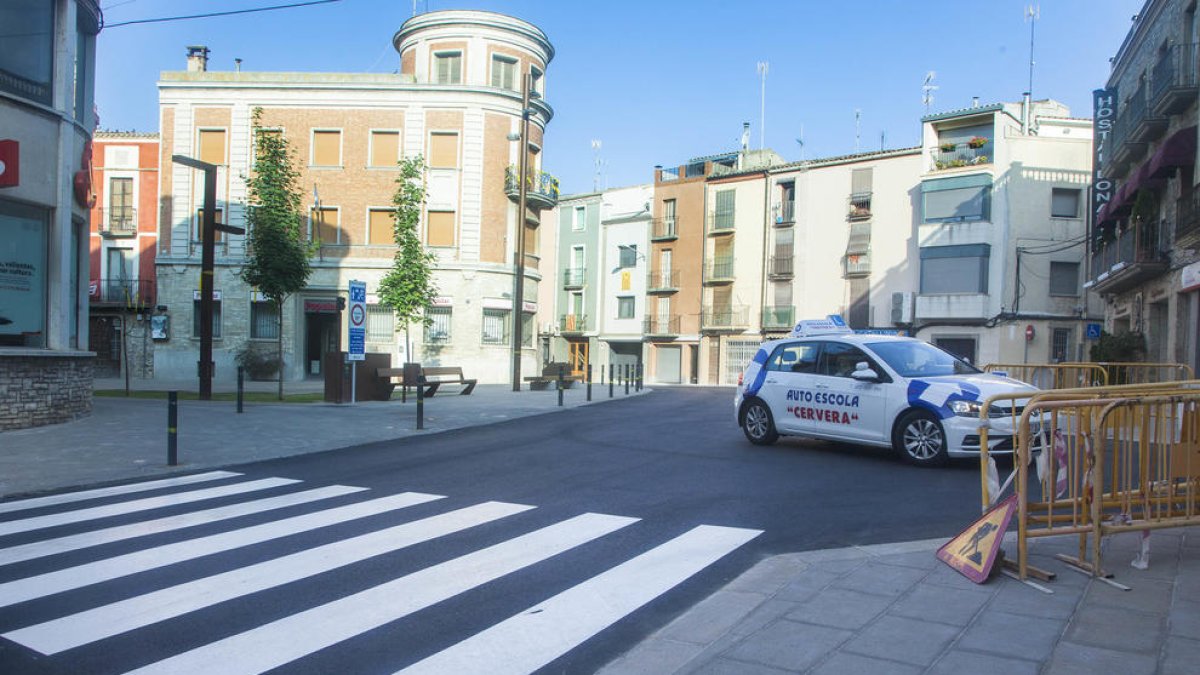 La zona de la capital de la Segarra en la qual s’actua.