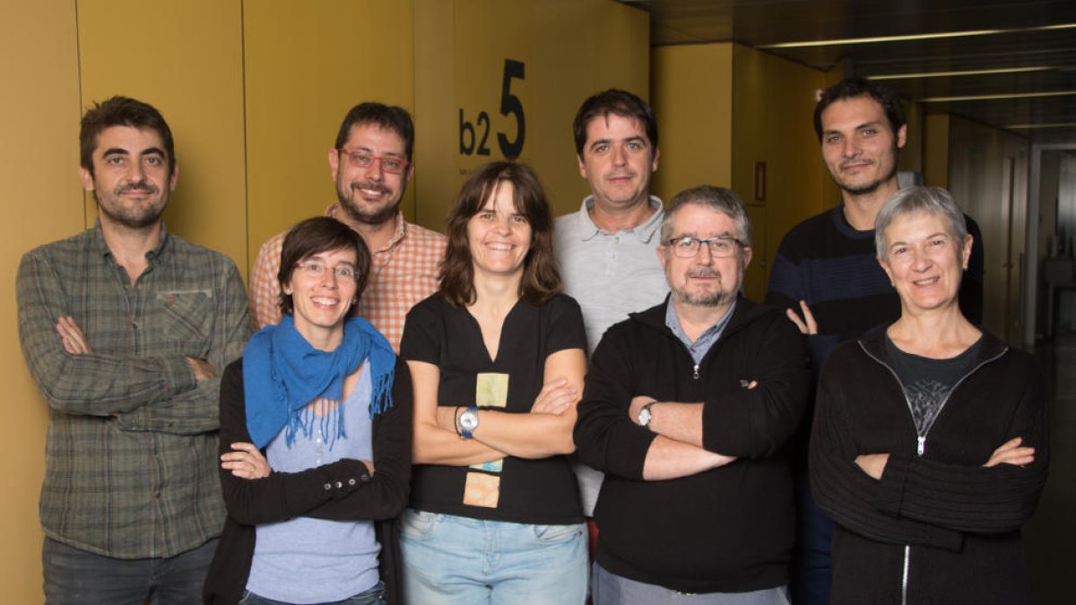 Equipo del grupo Biología de sistemas y métodos estadísticos para la investigación del IRBLleida.
