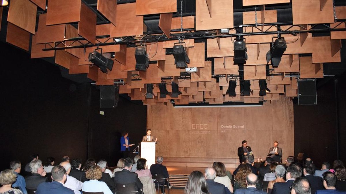 Momento del acto de clausura de la sexta edición de EFEC.