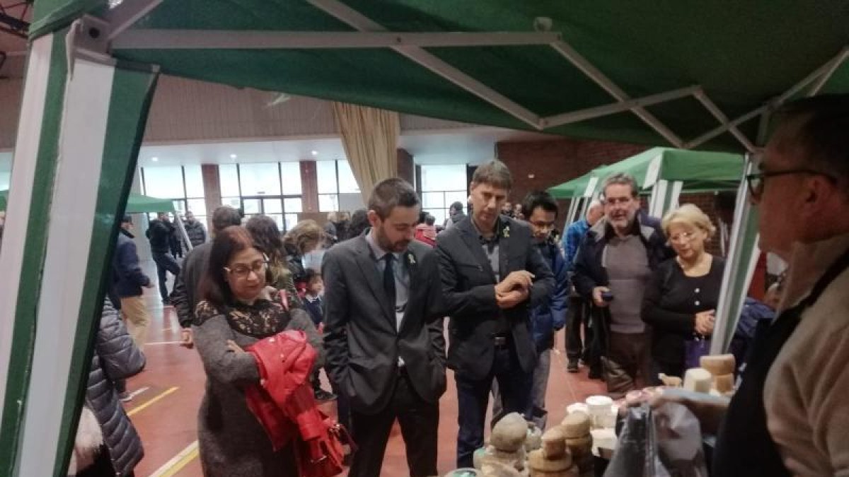 Ferran de Noguera va inaugurar ahir la fira.