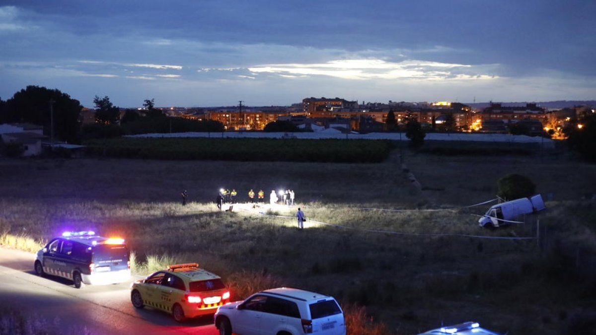 L’atracador va morir a uns 20 metres d’on va abandonar la furgoneta juntament amb el seu còmplice.