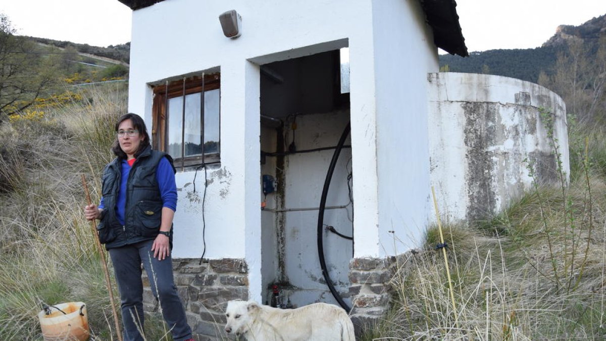 Imatge d’arxiu del dipòsit d’aigua d’Argolell.