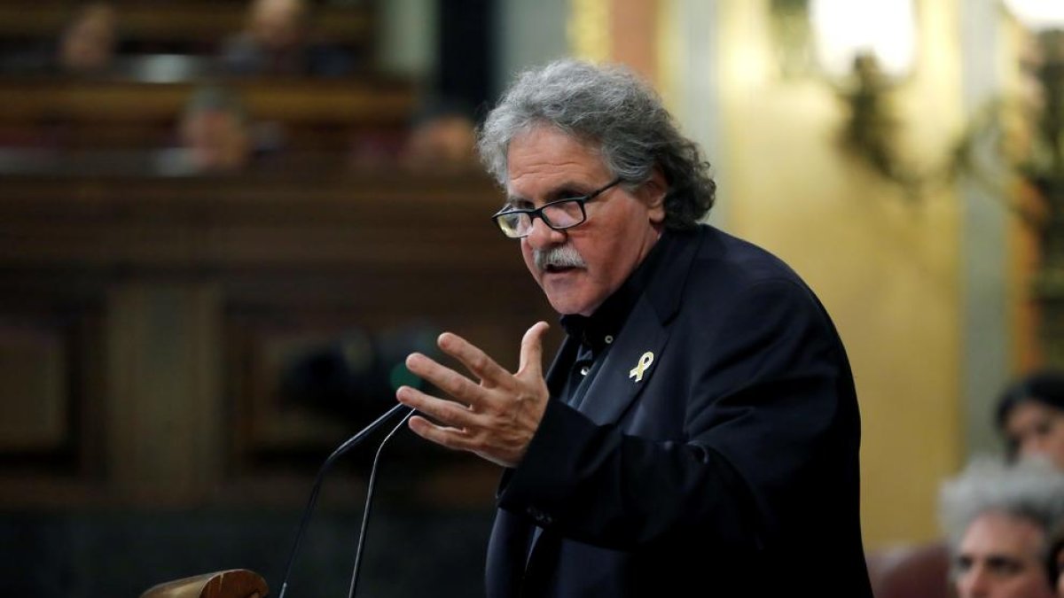 El dirigente de ERC, Joan Tardà, en una imagen de archivo.