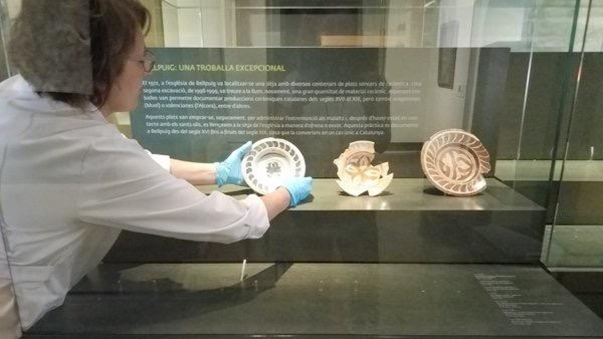 Ceràmica del segle XVII, novetat també des d’avui al Museu.